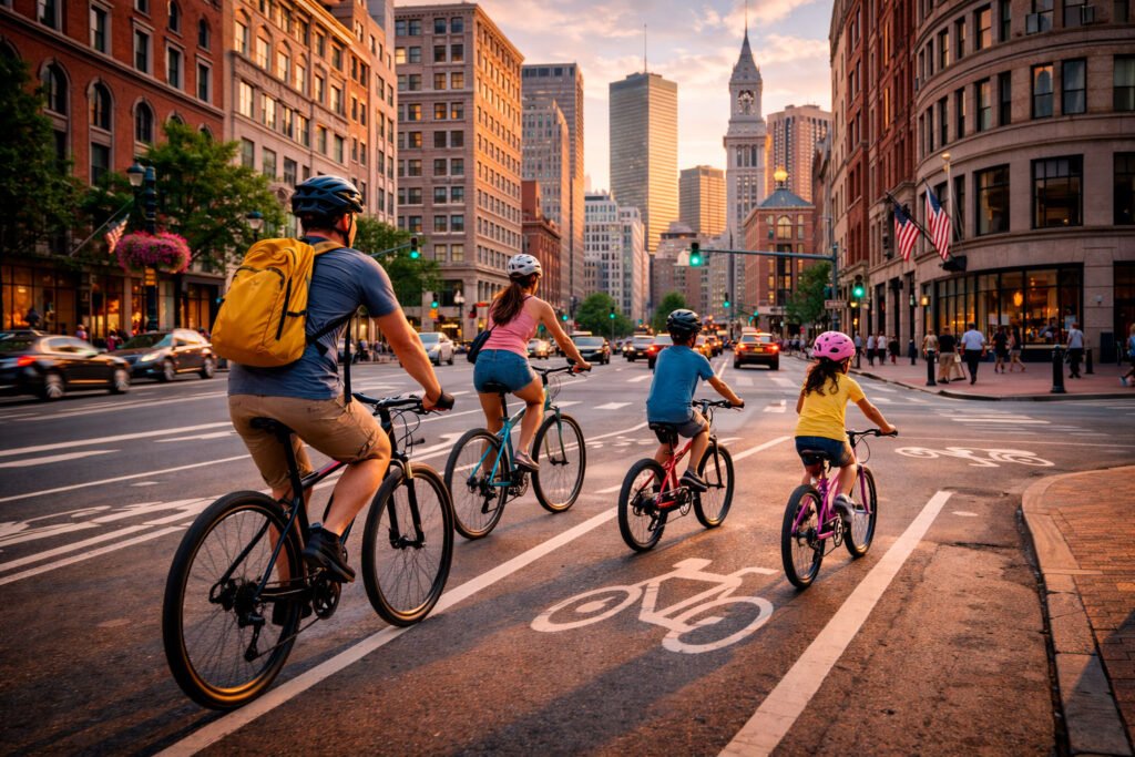 Exploring Boston by Bike: The City at Street Level