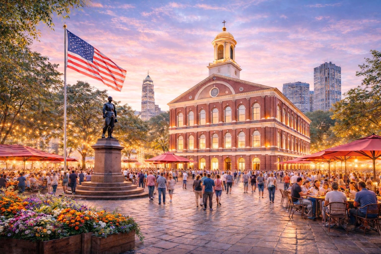 The Cradle of Liberty in the Heart of Boston